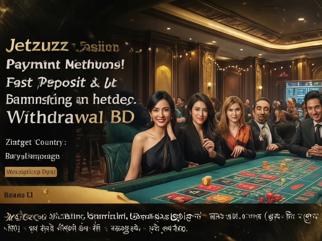 Jetbuzz Casino Payment Methods Bangladesh